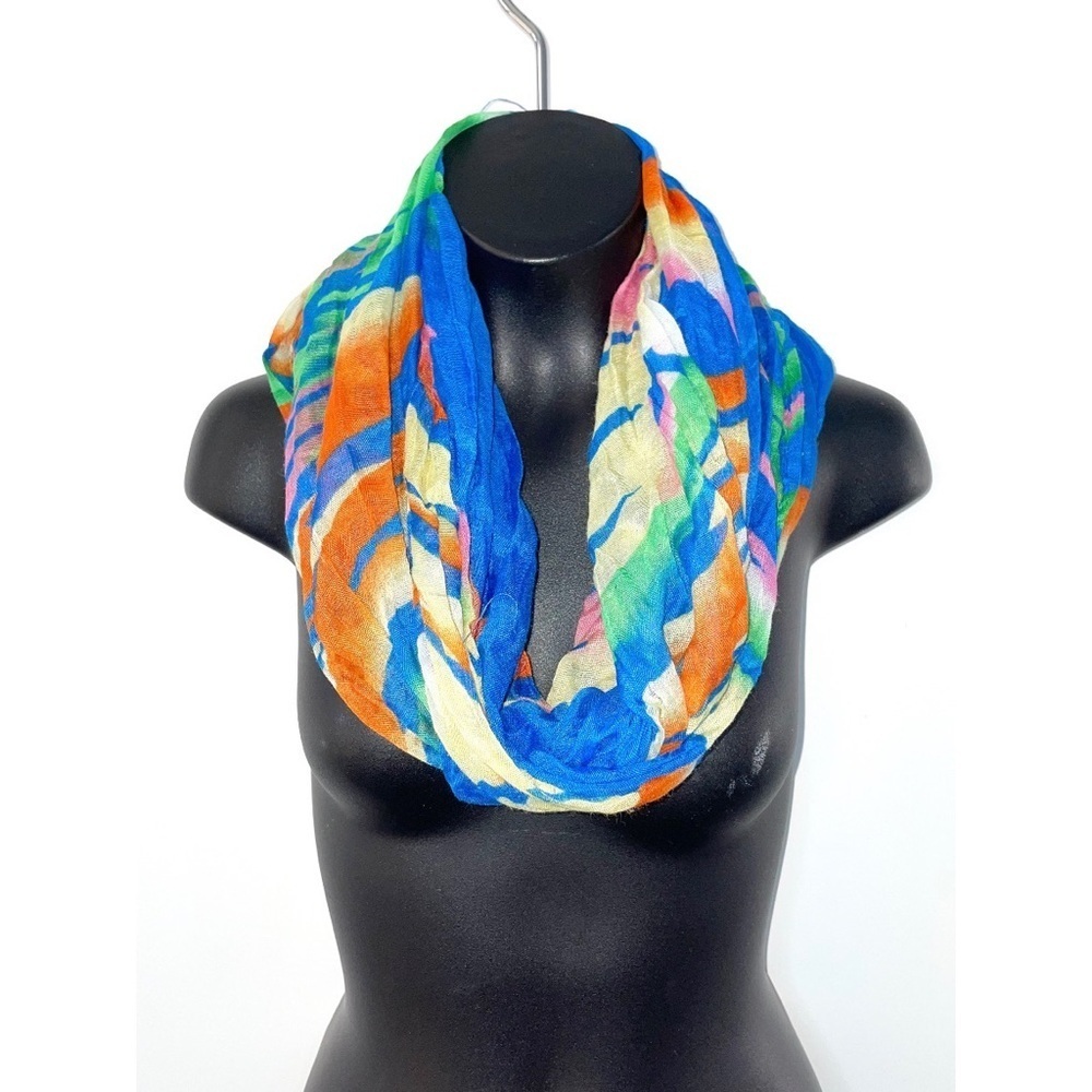Multi colored scarf